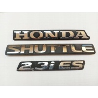 Значек эмблема логотип надпись honda shuttle 2.3i es