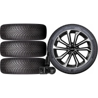 Новые колёса зима kia sportage nq5e bridgestone 215 / 65r17 tpms * 2