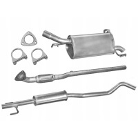 Opel corsa c 1.2 1.4 два глушители трубки уплотнитель obejmy