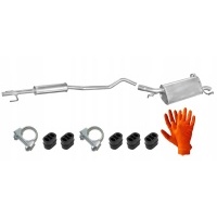 Opel corsa c 1.2 1.4 2000 - 2006 глушитель центральная конечный