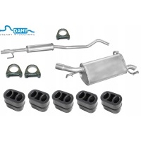 Opel corsa c 1.0 1.2 1.4 глушитель комплект системы