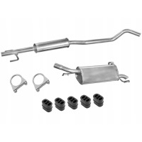 Opel corsa c - 1.2 1.4 - глушители макс zestawa