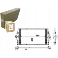 Интеркулер behr hella 8200075810 187002n rt4363 r