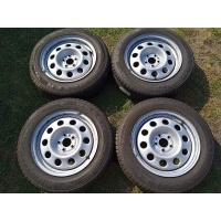 Колёса зимние 5x98 альфа ромео 147 gt fiat 500l типо шины 185 / 65 r15 7mm