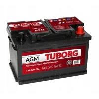 Аккумулятор tuborg agm tsa570 - 076 12v 70ah 760a