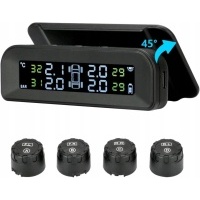 Солнечная 4x датчик tpms давления шин в kołach система мониторинга smart
