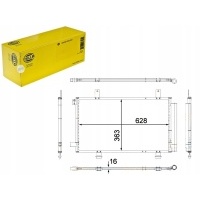 Конденсатор радиатор кондиционера hella 9531079j00