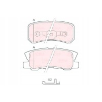 Valeo колодки тормозной 68028671aa k 5105505