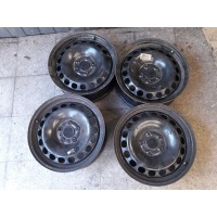 Колесо штампованное volkswagen oe 6.5 