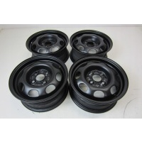4× колесо штампованное volkswagen oe 191601025d 5.5 