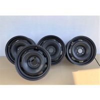 4× колесо штампованное kba citroen c3 ii пикассо c - elysee ds3 peugeot 207 208 6.0 