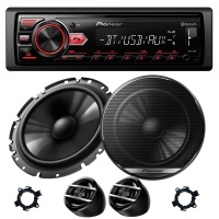 Radio PIONEER MVH - 29BT USB AUX głośniki TS - G170C