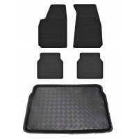 Коврики mix - plast резиновые 27006pp2 5 el.