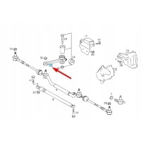 Мб clk c208 steering linkage intermediate lever a2024600419