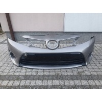 Toyota verso рестайлинг бампер передний передняя решётка 53112 - 0f070