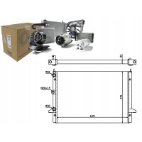 Радиатор двигателя nissens 1022614 97vw8005aa 72118