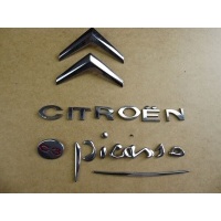 Логотип значек эмблема крышки багажника задняя citroen c3 пикассо