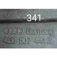 Заглушка (решетка) в бампер Audi A8 D3 рестайлинг 2 (2007—2010) 2008 4E0807441A