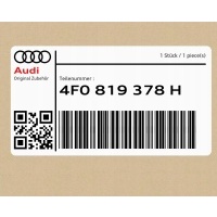 Шланг inst.ogrzewania audi a6