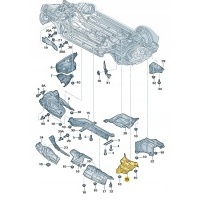 Оригинальные audi oe жесть термическая 8f0804172