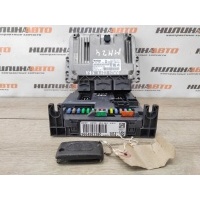 Блок управления двигателем комплект PEUGEOT 207 2009 1943TV, 0261S05963, 9666320880, 9667054480, 1943TV, 194466, 1943TT, 1943KA