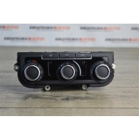 Блок управления печкой VOLKSWAGEN Golf 6 2009 3C8907336ZJU, 3C8907336ZJU, 3C8907336ABZJU, 3C8907336HZJU, 3C8907336J