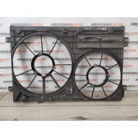 Диффузор вентилятора радиатора SKODA Octavia A5 2010 1K0121205AD9B9, 1K0121205AD9B9, 1K0121205AJ9B9, 1K0121205AB9B9, 1K0121207AT, 1K0121207AQ, 1K0121207BC, 1K0121207AA9B9, 1K0121205J9B9, 1K0121205G9B