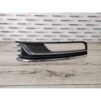 Решетка противотуманной фары VOLKSWAGEN Passat B7 2012 3AA854661A9B9, 3AA854661A9B9, 3AA853665