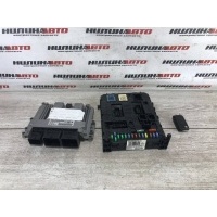 Блок управления двигателем комплект PEUGEOT 308 2010 1606491280, 1606491280, 1677621080, 1606491380