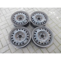 4× колесо штампованное opel oe 6.0 