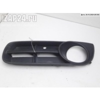 Решетка (заглушка) в бампер Перед. L Skoda Roomster 2006 5j0853665