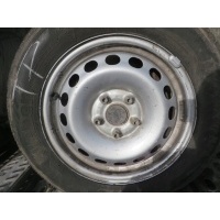 4× колесо штампованное volkswagen oe volkswagen t4 транспортер sharan galaxy 6.0 