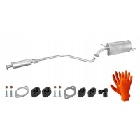 Chevrolet kalos 1.2 1.4 2002 - 2008 hatchback глушитель центральная конечный