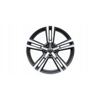 Колесо алюминиевая volvo oe 5 - double spoke tech чёрный diamond тс 8.0 