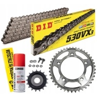 NAPĘD ZESTAW DID X - RING TŁUMIK DRGAŃ JT YAMAHA FZS 1000 FAZER 2001 - 2005