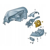 Клокспринг катушка подушки audi a8 d4 a6 a7 4h0953568k
