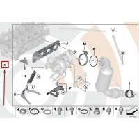 Bmw 3 f34 turbocharger installation комплект 2456228 11652456228 original