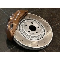 Комплект big brake akebono 375mm cupra rs3 гольф passat mqb