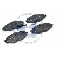 колодки тормозной передняя с датчиком fdb4433 ferodo