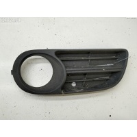 Решетка (заглушка) в бампер Перед. Skoda Fabia mk1 (6Y) 2005 6y0853665f
