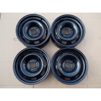 4× колесо штампованное peugeot oe peugeot 1007 207 307 citroen c2 c3 c4 ds3 6.0 