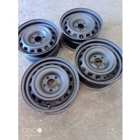 4× колесо штампованное peugeot oe 9670802780 6.5 
