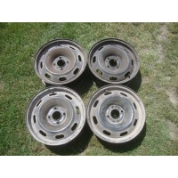4× колесо штампованное peugeot oe 6.0 