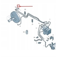 Volkswagen ameo brake pipe from brake цилиндр это hydraulics праворульные 6rf614739f