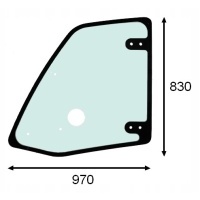 Стекло двери верхняя cat th 306 357 408 514 3510 tl642d tl943d tl1055d tl1255
