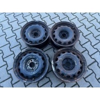 4× колесо штампованное peugeot oe 6.5 