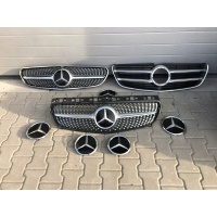 Решетка эмблема мерседес w176 w447 w217
