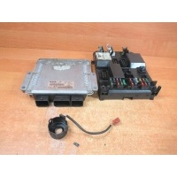 Блок управления комплект стартовый peugeot 307 2 , 0 hdi 0281010935 9650221480 bsi k02