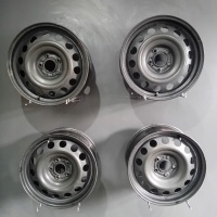 4× колесо штампованное peugeot oe 9676052180 7.0 