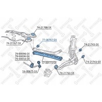 Stellox 77 - 00767 - sx подвеска , рычаг